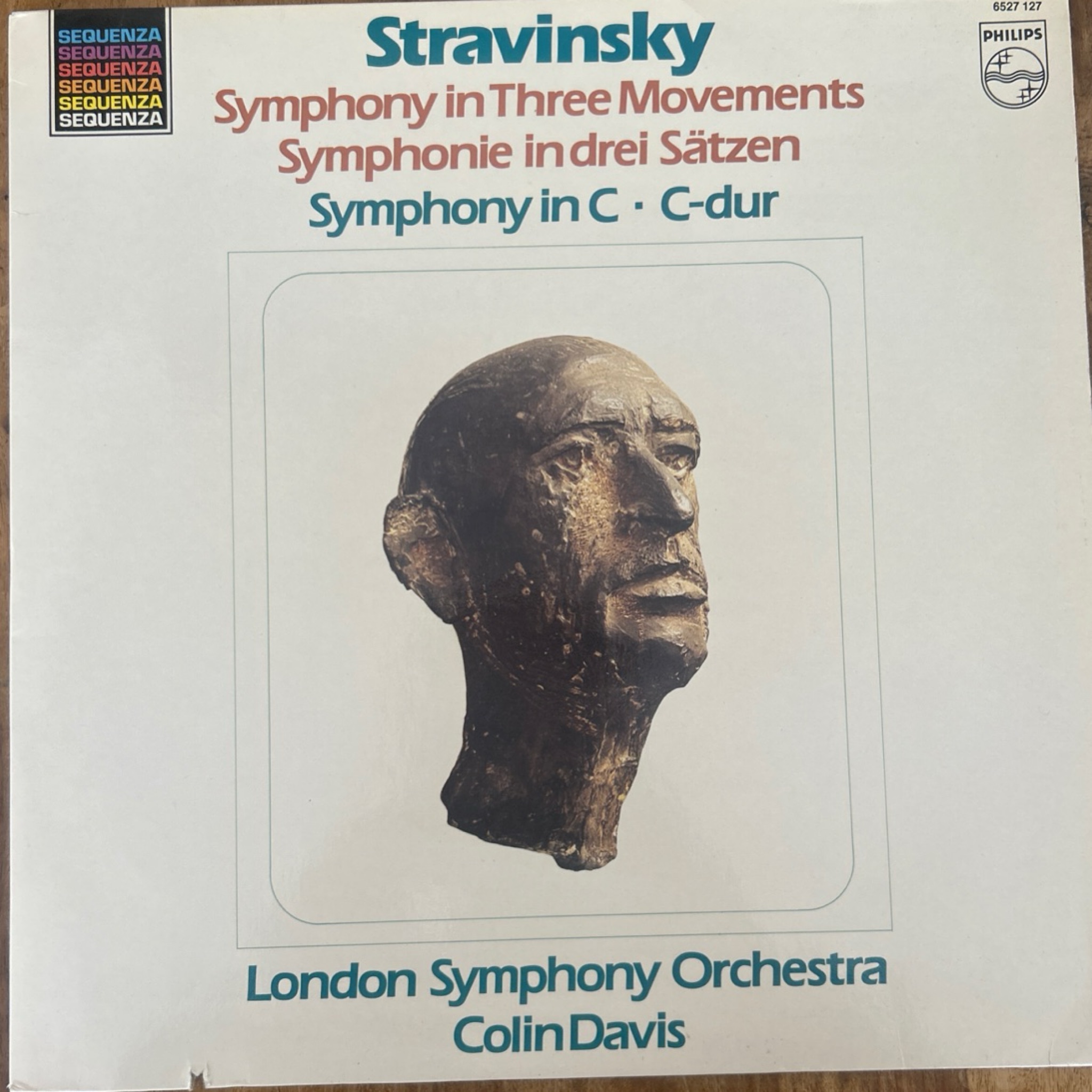 menothe's copy of Igor Stravinsky , London Symphony Orchestra , Sir Colin Davis — Symphony In Three Movements = Symphonie In Drei Sätzen / Symphony In C = C Dur