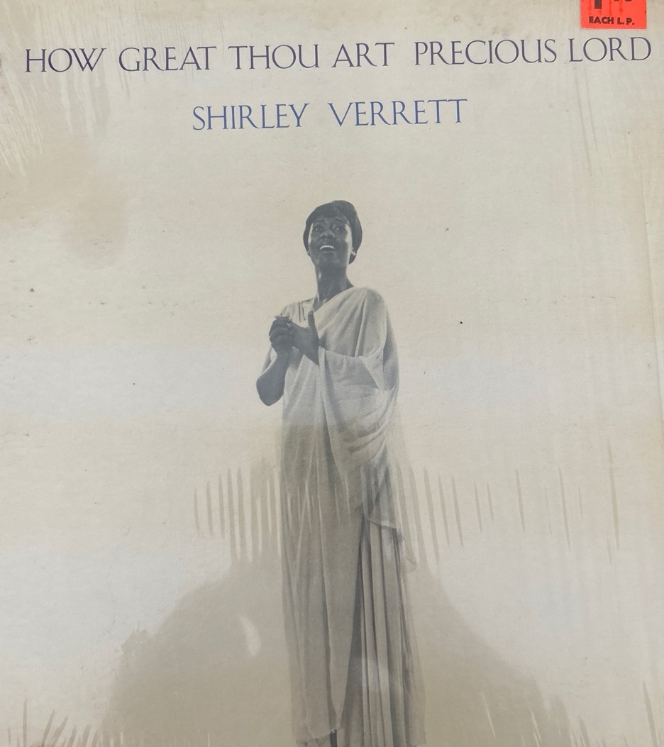 Shirley Verrett — How Great Thou Art Precious Lord album cover