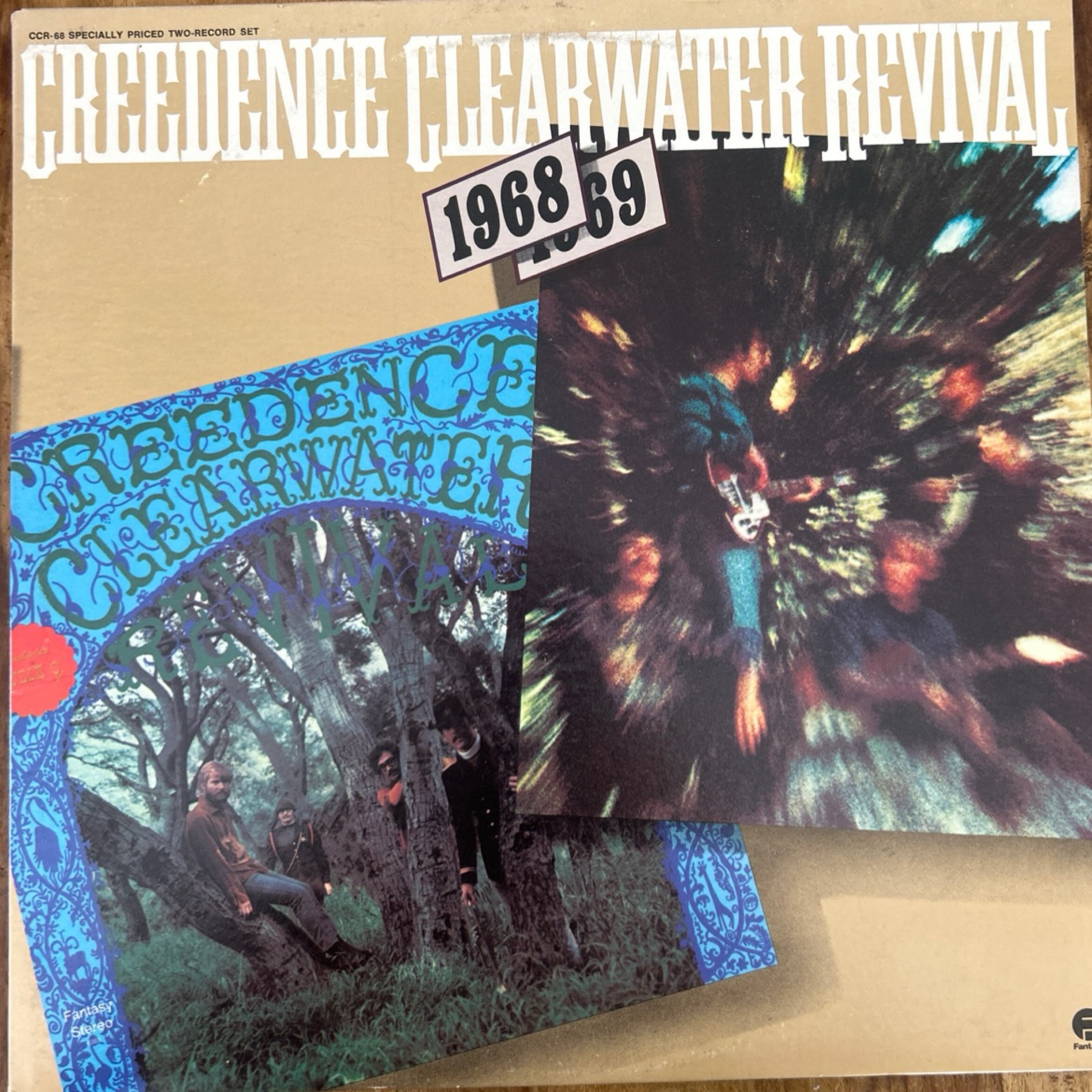 menothe's copy of Creedence Clearwater Revival — 1968 / 1969