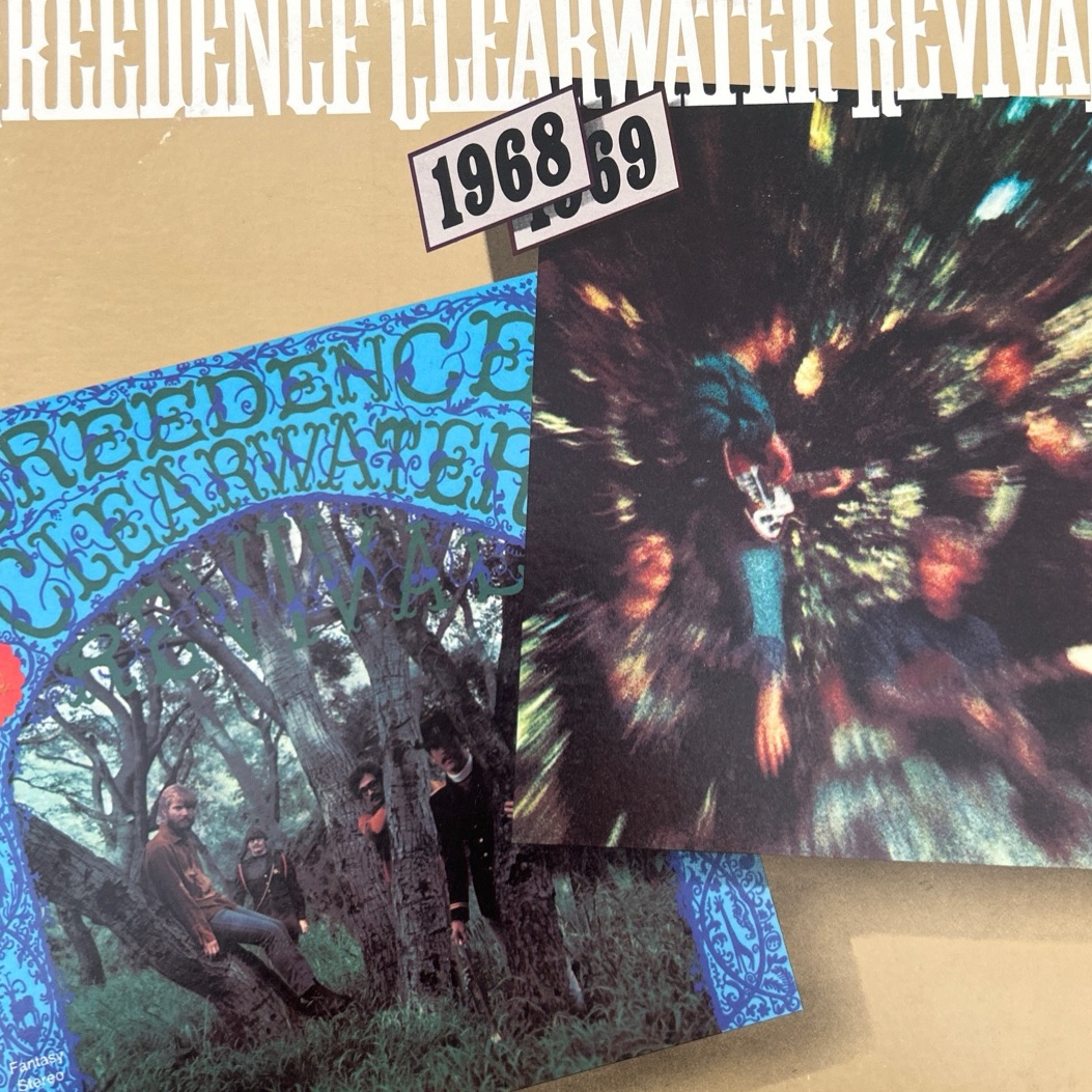 Creedence Clearwater Revival — 1968 / 1969 album cover