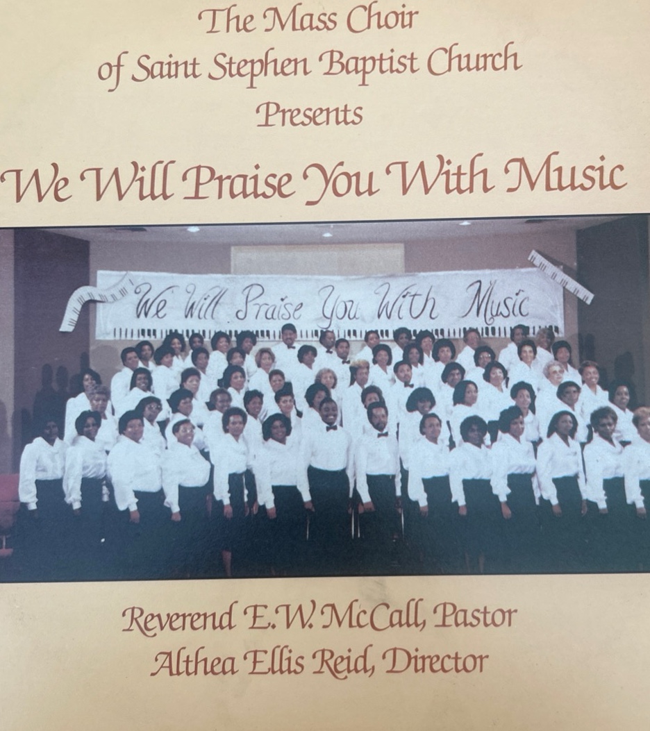 The Mass Choir Of Saint Stephen Baptist Church — We Will Praise You With Music album cover