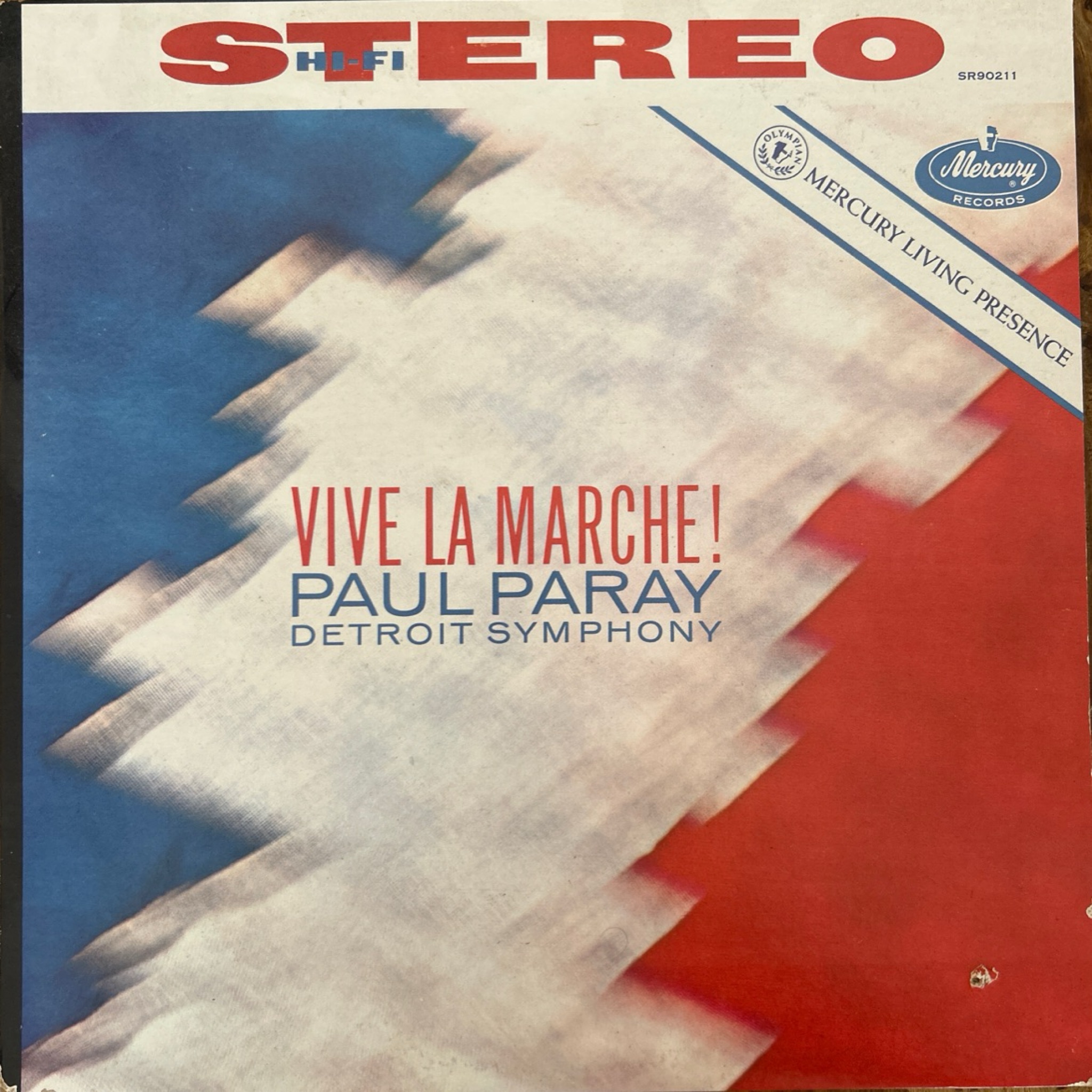 Paul Paray , Detroit Symphony Orchestra — Vive La Marche! album cover