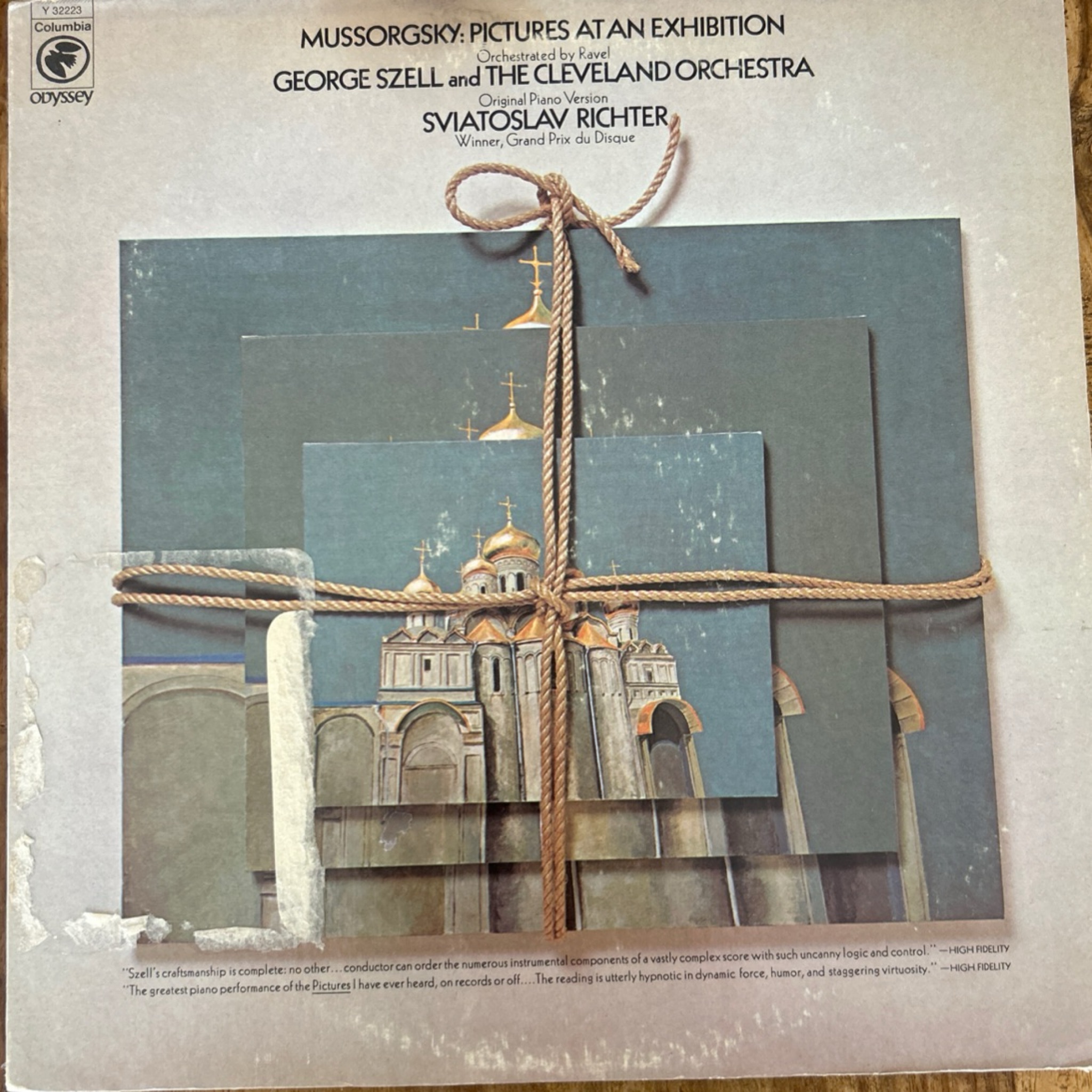 menothe's copy of Modest Mussorgsky / Maurice Ravel / George Szell And The Cleveland Orchestra , Sviatoslav Richter — Pictures At An Exhibition