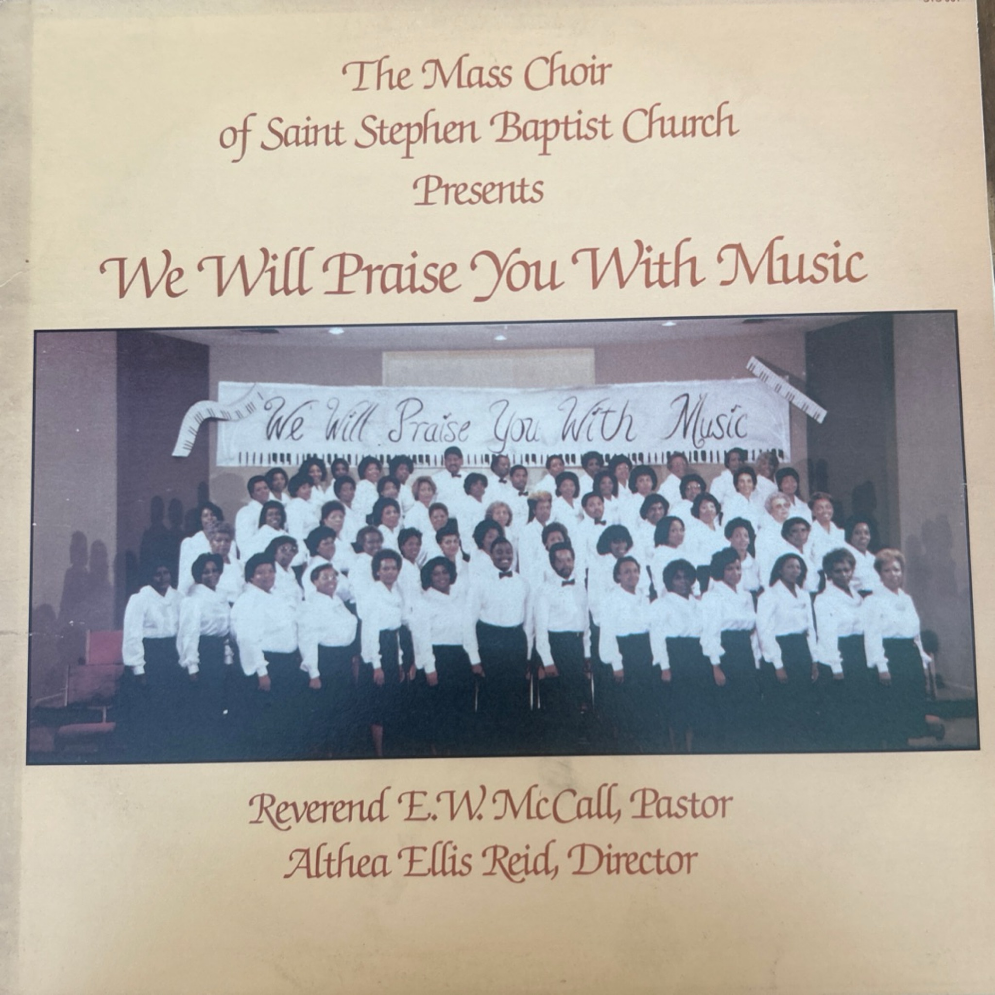 menothe's copy of The Mass Choir Of Saint Stephen Baptist Church — We Will Praise You With Music