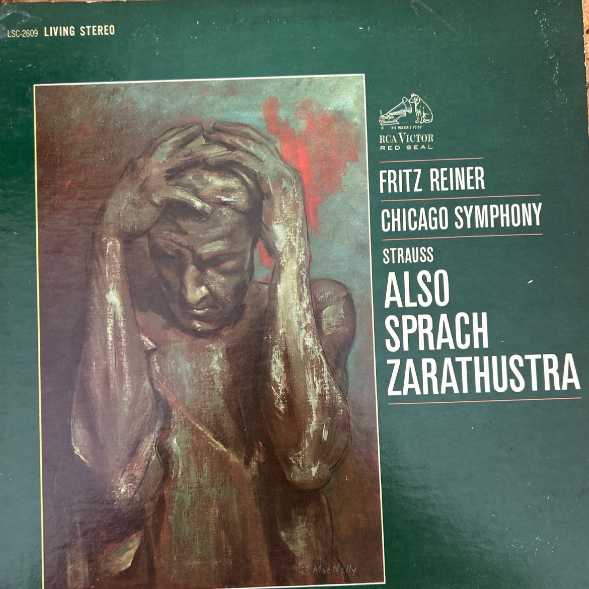 Fritz Reiner , Chicago Symphony Orchestra , Richard Strauss — Also Sprach Zarathustra album cover