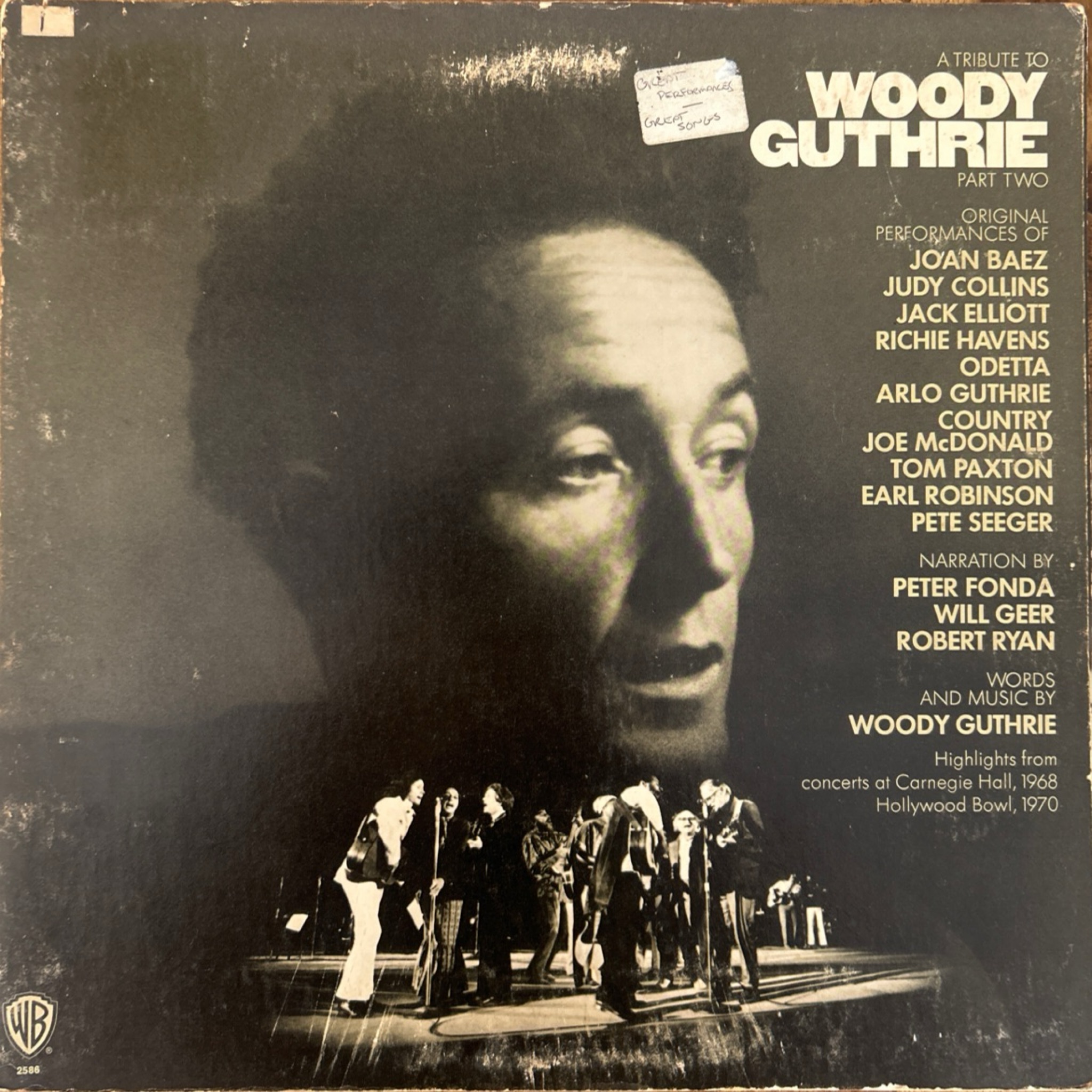 Various — A Tribute To Woody Guthrie Part Two album cover